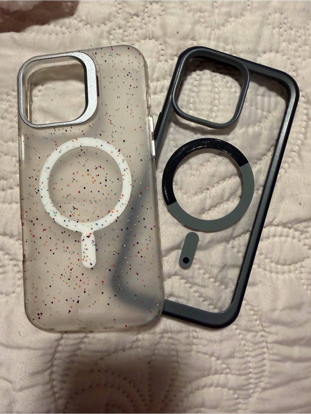 Nimbus 9 confetti case and supcase for iPhone 16 pro max